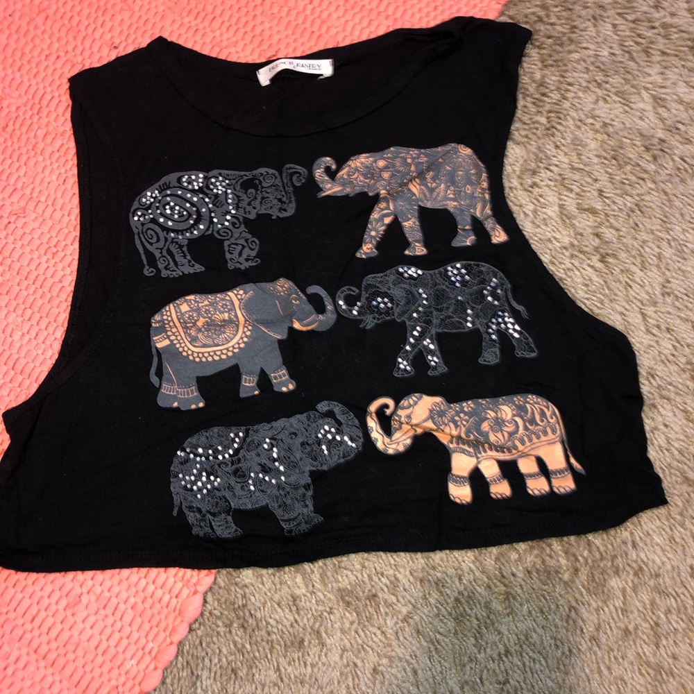 🐘Elephant Crop Top